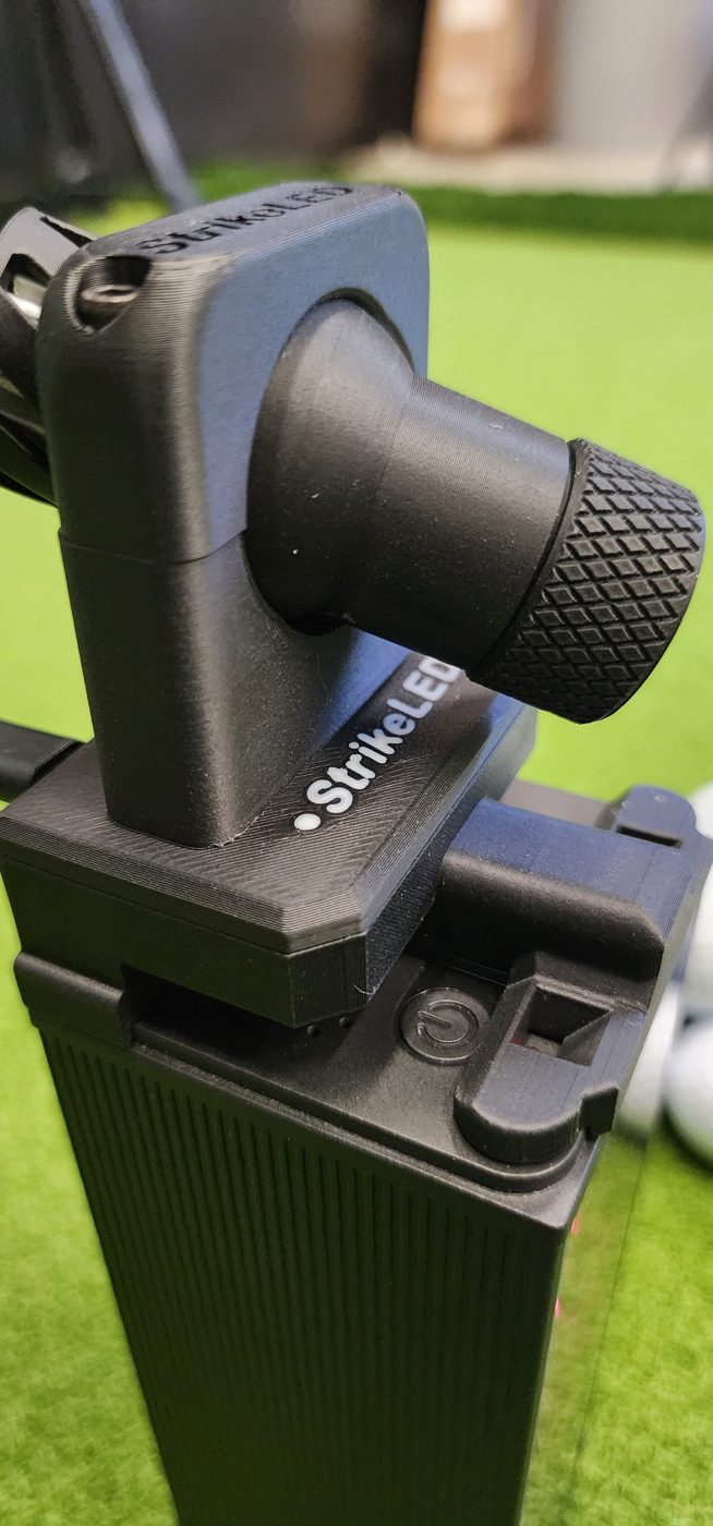 StrikeLED mounted on a Square launch monitor, photo 9